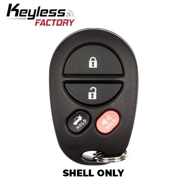 2008-2019 Toyota Keyless Entry Remote SHELL for GQ43VT20T - ORS-TOY-20T-AV4