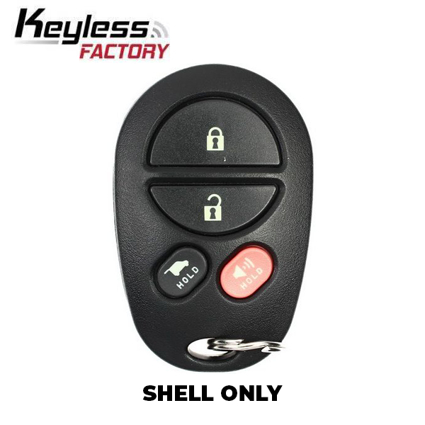 2008-2019 Toyota Keyless Entry Remote SHELL for GQ43VT20T - ORS-TOY-20T-SE4