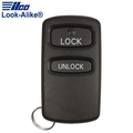 2000-2003 Mitsubishi Montero / 2-Button Keyless Entry Remote / PN: MR587978 / E4EG8D-522M-A (AFTERMARKET)