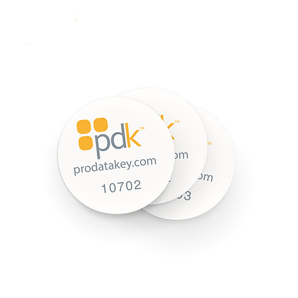 PDK - Sticker Credential - Cloud Network Access Control Sticker Credential (125 KHz Prox) (Pack of 25)