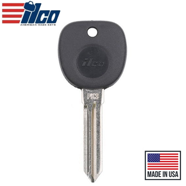 2004-2009 Buick Pontiac - PT04/B107 - Transponder Key - (MEGAMOS ID 13 Chip)