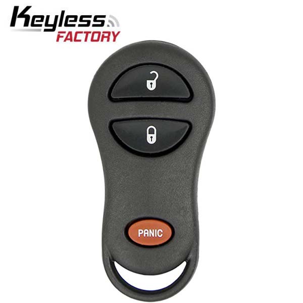 1999-2004 Dodge Jeep / 3-Button Keyless Entry Remote / GQ43VT9T (AFTERMARKET)