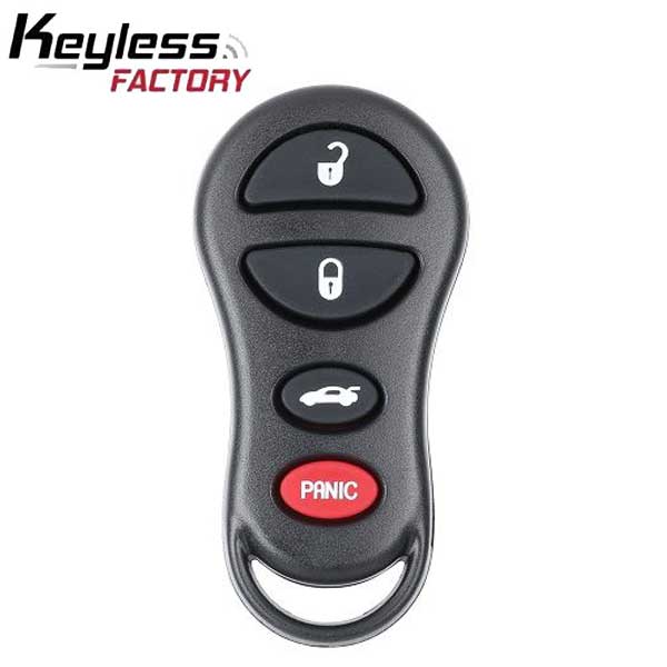 1998-2011 Dodge Neon / 4-Button Keyless Entry Remote / PN: 4759008AA / GQ43VT9T (AFTERMARKET)