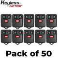 50 x 1998-2016 Ford / Lincoln / Mercury / Mazda / 3-Button Keyless Entry Remote / CWTWB1U331 / (AFTERMARKET) (Bundle of 