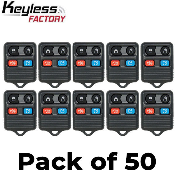 50 x 1998-2014 Ford Lincoln Mercury / 4-Button Keyless Entry Remote / CWTWB1U311 (AFTERMARKET) (Bundle of 50)