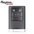 2008-2016 Cadillac CTS DTS / 4-Button Keyless Entry Remote / PN: 22889449 / OUC6000066 (AFTERMARKET)