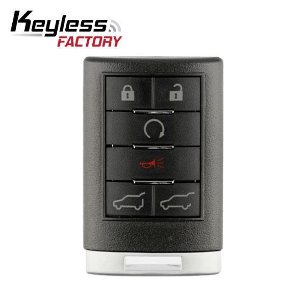 2007-2014 GM Cadillac / 6-Button Keyless Entry Remote / OUC6000066 / (AFTERMARKET)