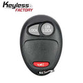2001-2012 GM / Isuzu / 3-Button Keyless Entry Remote / PN: 10335583 / L2C0007T (AFTERMARKET)