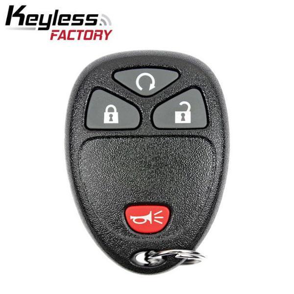 2005-2010 GM / 4-Button Keyless Entry Remote / KOBGT04A (AFTERMARKET)