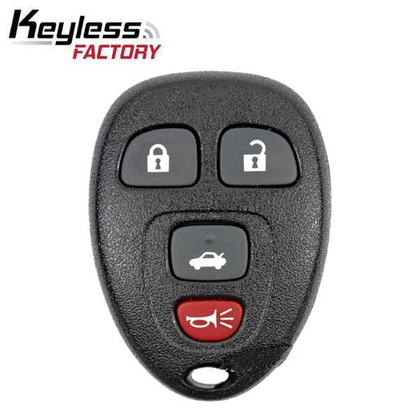 2005-2012 GM / 4-Button Keyless Entry Remote / PN: 15252034 / KOBGT04A (AFTERMARKET)