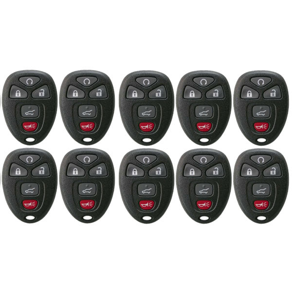 25 x 2007-2017 GM / 5-Button Keyless Entry Remote / PN: 20869057 / OUC60270 OUC60221 (AFTERMARKET) (Bundle of 25)