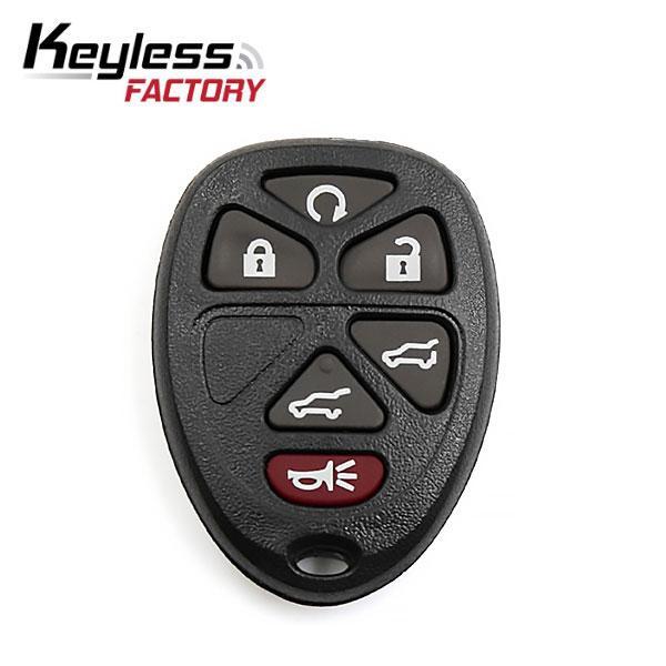 2007-2014 GM / 6-Button Keyless Entry Remote / PN: 15913427 / OUC60270 / (AFTERMARKET)
