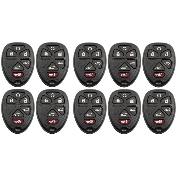 50 x 2007-2014 GM / 6-Button Keyless Entry Remote / PN: 15913427 / OUC60270 / (AFTERMARKET) (Bundle of 50)