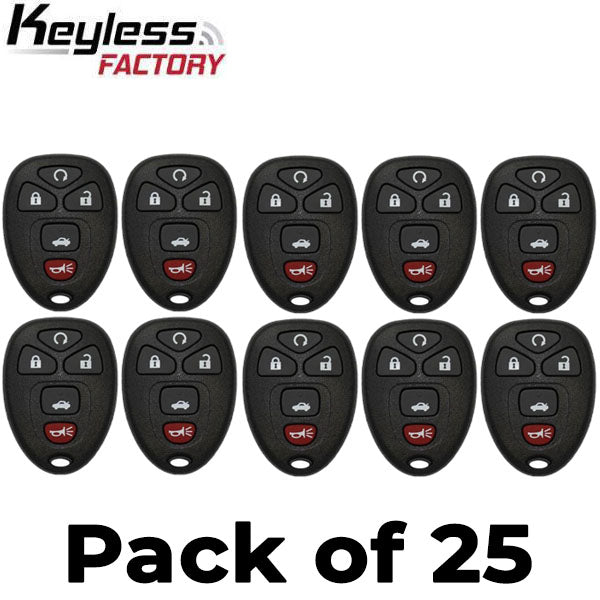 25 x 2005-2013 GM / 5-Button Keyless Entry Remote / OUC60270 / (AFTERMARKET) (Bundle of 25)