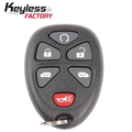 2005-2011 GM / 6-Button Keyless Entry Remote / KOBGT04A (AFTERMARKET)