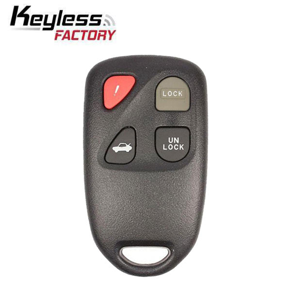 2004-2008 Mazda RX-8 / 4-Button Keyless Entry Remote / PN: 25695954 / KPU41848 (AFTERMARKET)