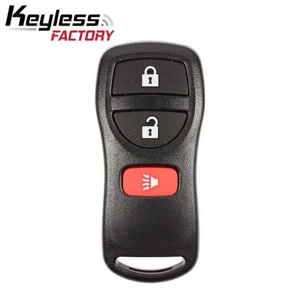 2002-2017 Nissan Infiniti / 3-Button Keyless Entry Remote / KBRASTU15 (AFTERMARKET)