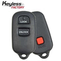 1999-2008 Toyota / 3-Button Keyless Entry Remote / PN: 89742-06010 / GQ43VT14T (AFTERMARKET)