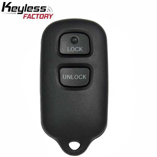 1995-2006 Toyota / Scion / 3-Button Keyless Entry Remote / PN: 08191-00922 /  BAB237131-056 (AFTERMARKET)