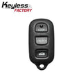 1999-2004 Toyota Avalon / 4-Button Keyless Entry Remote / PN: 89742-AC050 / HYQ12BAN / (AFTERMARKET)
