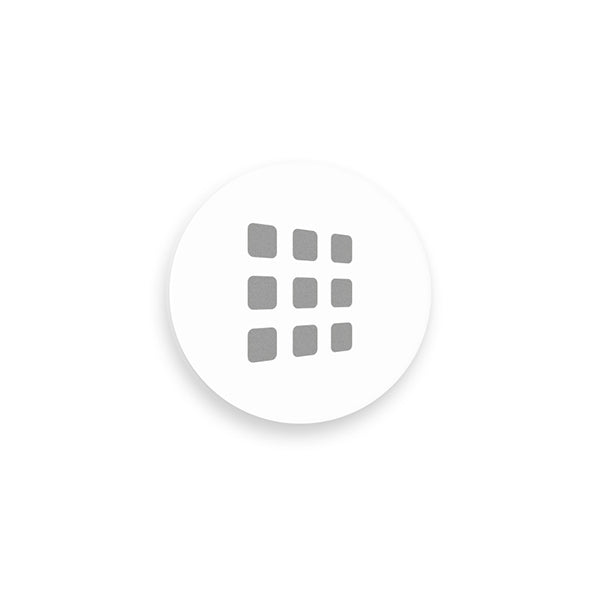 CodeLocks - 1" RFID Smart Stickers - MIFARE - 13.56MHz (Pack of 10)