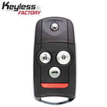 2004-2008 Acura TL TSX / 4-Button Flip Key / OUCG8D-387H-A (AFTERMARKET)