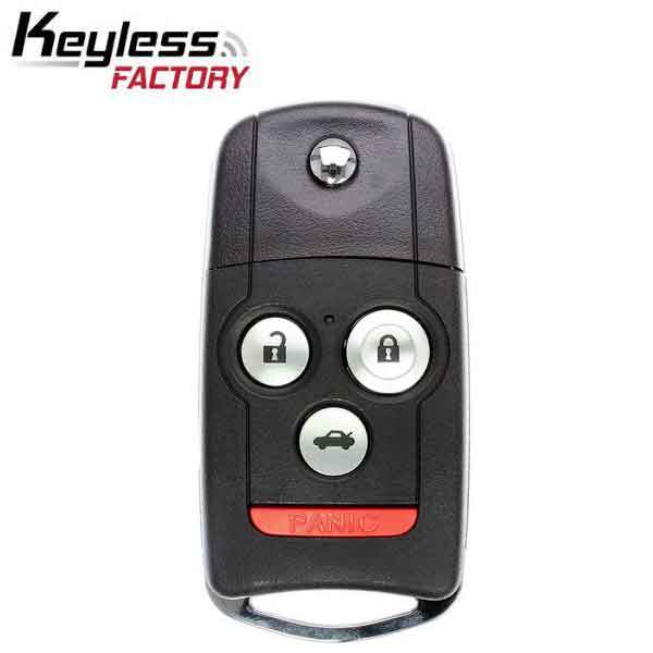 2004-2008 Acura TL TSX / 4-Button Flip Key / OUCG8D-387H-A (AFTERMARKET)