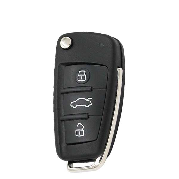 2006-2015 Audi / 3-Button Flip Key / PN: 0657660023S/ IYZ 3314 / 315 MHz (AFTERMARKET)