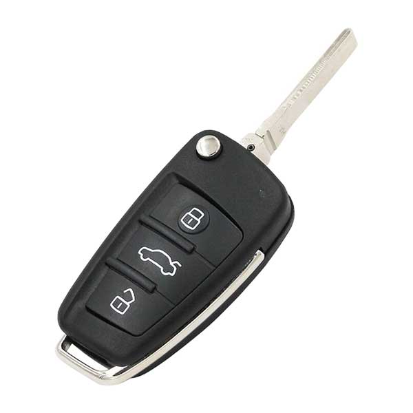 2006-2015 Audi / 3-Button Flip Key / PN: 0657660023S/ IYZ 3314 / 315 MHz (AFTERMARKET)
