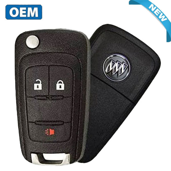 2014-2018 Buick Encore / 3-Button Remote Flip Key / PN: 13565812 / OHT01060512 (OEM)