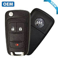 2014-2018 Buick Encore / 3-Button Remote Flip Key / PN: 13565812 / OHT01060512 (OEM)