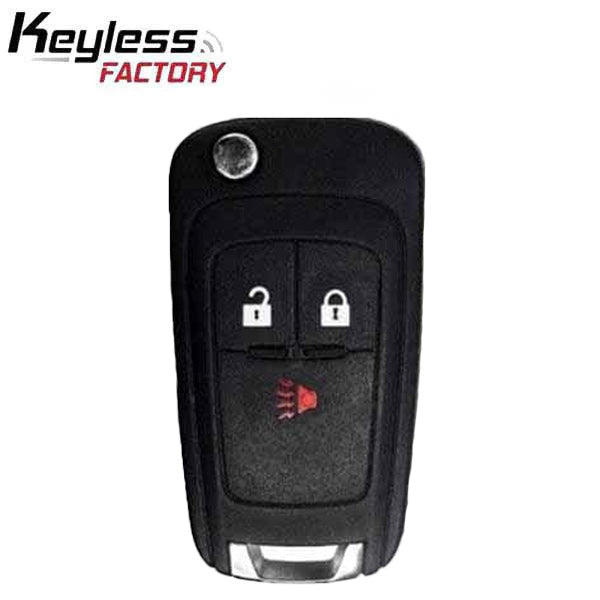 2013-2015 Chevrolet Spark / 3-Button Flip Key Remote / PN: 95233524 / A2GM3AFUS03 (AFTERMARKET)