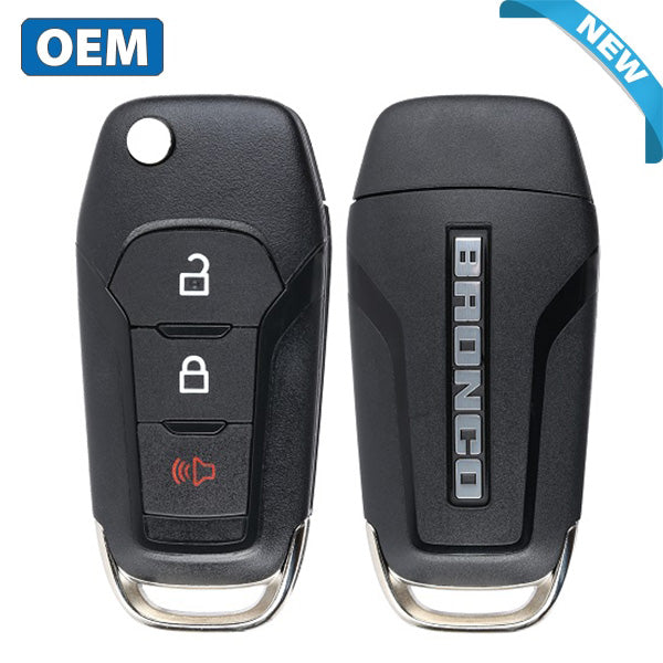 2020-2021 Ford Bronco / 3-Button Flip Key / PN: 164-R8283 / N5F-A08TAA (OEM)