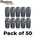 50 x 2013-2016 Ford Fusion / 4-Button Flip Key / 128 Bit / N5F-A08TAA (AFTERMARKET) (Bundle of 50)