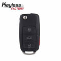 1996-2006 Ford Lincoln Mercury Mazda / 4-Button Flip Key / CWTWB1U331 (AFTERMARKET)