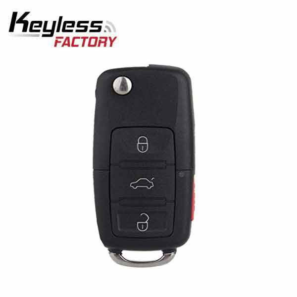 1996-2006 Ford Lincoln Mercury Mazda / 4-Button Flip Key / CWTWB1U331 (AFTERMARKET)