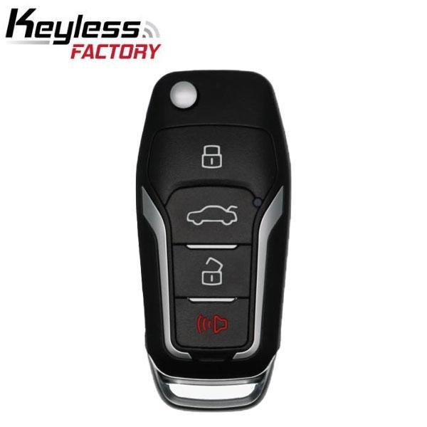 2013-2018 Ford / 4-Button Flip Key / PN: 5921709 / OUCD6000022 (AFTERMARKET)