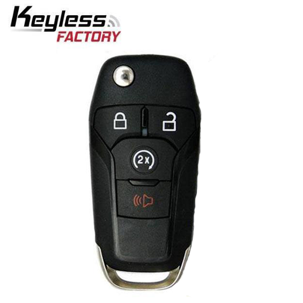 2015-2022 Ford F-Series Raptor Ranger / 4-Button Flip Key / 164-R8134 / N5F-A08TDA (AFTERMARKET)