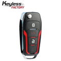 1998-2016 Ford Lincoln Mazda Mercury / 3-Button Remote Flip Key / CWTWB1U345 (AFTERMARKET)