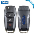 2023 Ford F-Series / 3-Button Flip Key / PN: 164-R8334 / N5F-A08TBLP (OEM)
