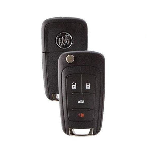 2010-2017 Buick Encore LaCrosse Regal / 4-Button Flip Key / PN: 13500227 / OHT01060512 (OEM)