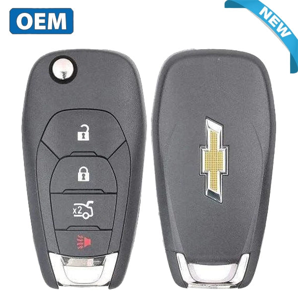 2016-2019 Chevrolet Cruze / 4-Button Flip Key / PN: 13513842 / LXP-T004 (OEM)