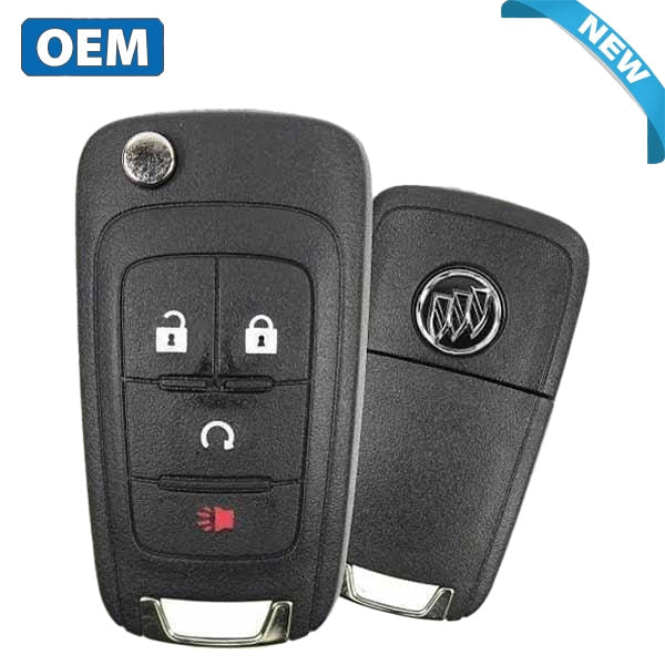 2013-2024 Buick Encore / 4-Button Flip Key / PN: 13585811 / AVL-B01T1AC (OEM)