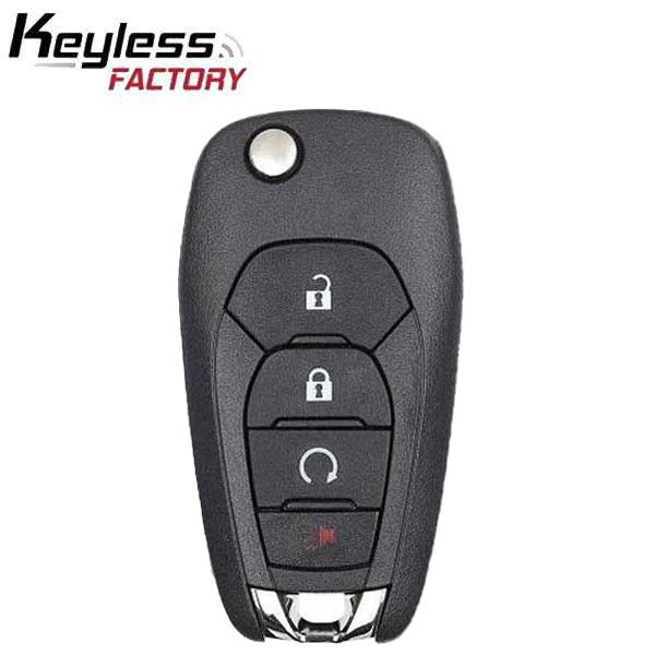 2019-2022 Chevrolet Sonic Trax Spark / 4-Button Flip Key / PN: 13530752 / LXP-T003  (AFTERMARKET)
