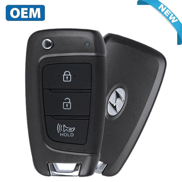2020-2021 Hyundai Palisade / 3-Button Flip Key / PN: 95430-S8500 / TQ8-RKE-4F41 (OEM)