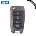 2018-2021 Hyundai Accent / 4-Button Flip Key / PN: 95430-J0700 / NYOSYEC4TX1707 (HC 4BT) (OEM Recase)