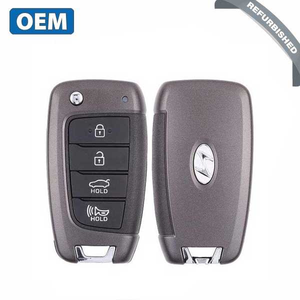 2019-2022 Hyundai Sonata / 4-Button Flip Key /  PN: 95430-L1000 / TQ8-RKE-4F40 (OEM REFURB)