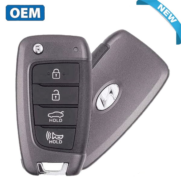 2018-2021 Hyundai Accent / 4-Button Flip Key / PN: 95430-J0800 / NYOSYEC4TX1707 (Canada) (OEM)