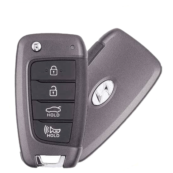 2018-2021 Hyundai Accent / 4-Button Flip Key / PN: 95430-J0800 / NYOSYEC4TX1707 (Canada) (OEM Refurb)