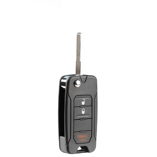 2016-2019 Jeep Fiat / 3-Button Remote Flip Key / 2ADFTFI5AM433TX (AFTERMARKET)